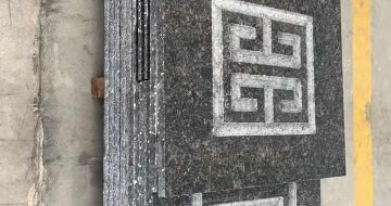 四平英国棕回纹雕刻版